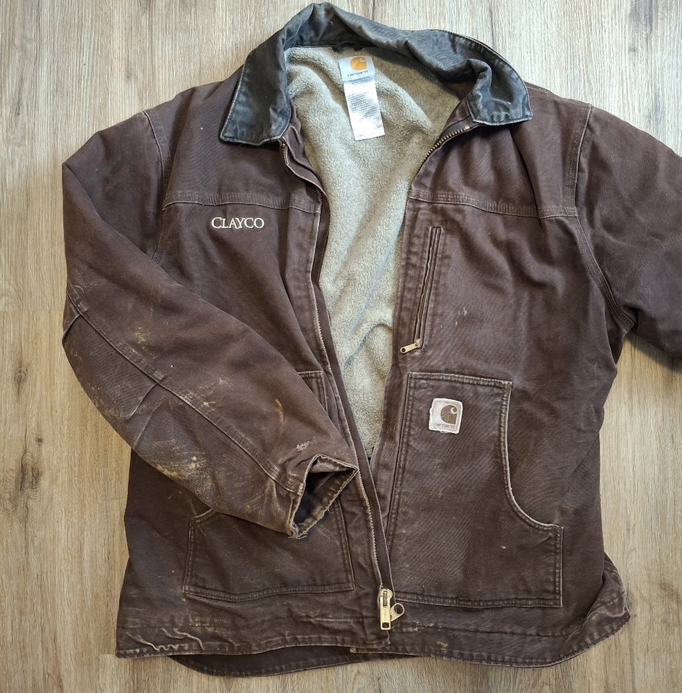Carhartt Dark Brown Jean Jacket